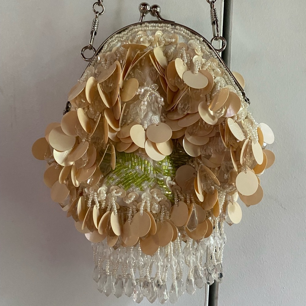 Vintage beaded sequin purse